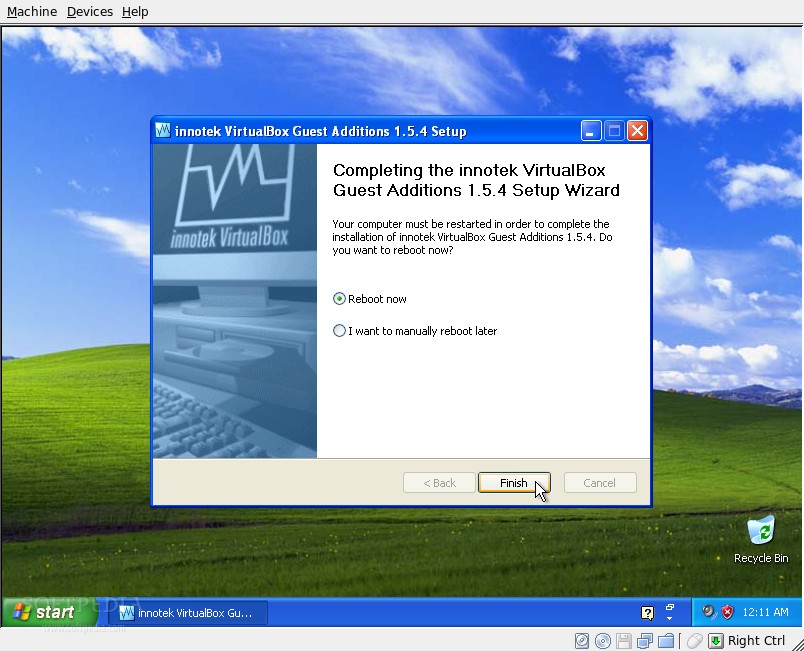 Virtualbox Windows Vista Guest