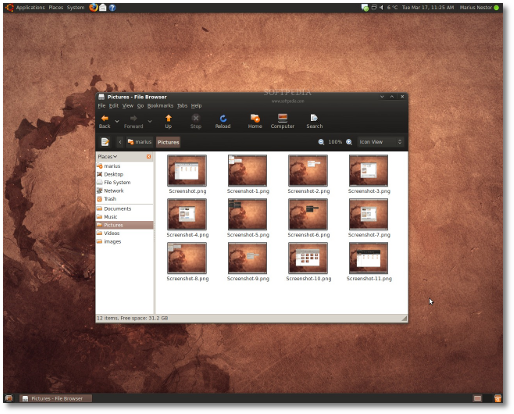 ubuntu jaunty dust theme