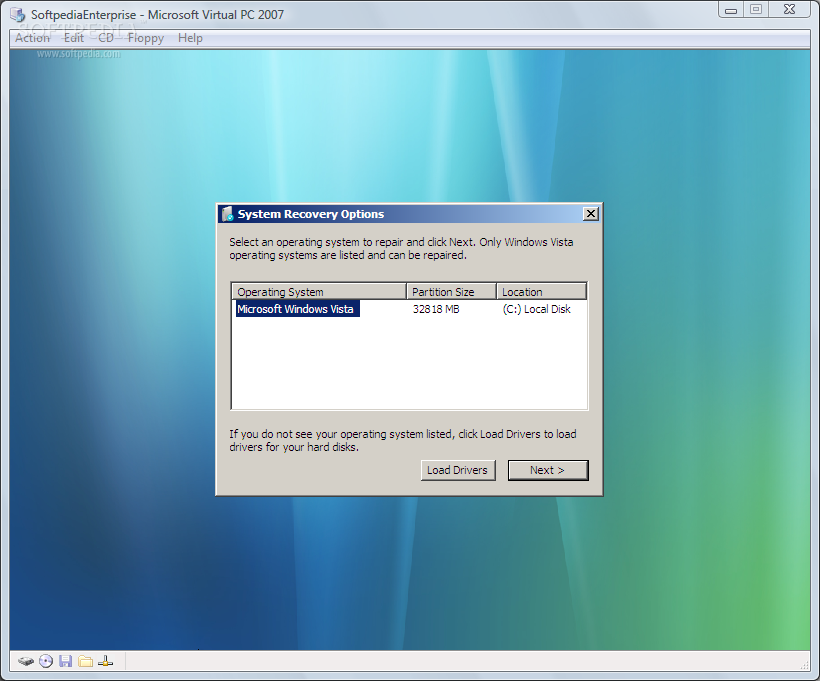 Free System Recovery Disk For Vista