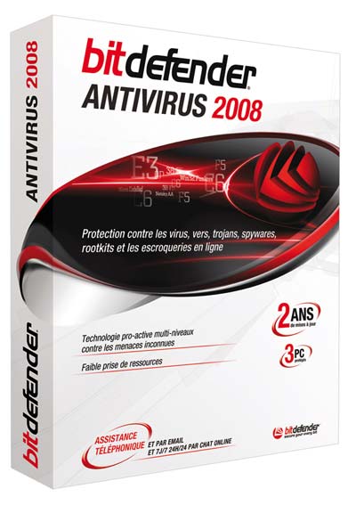 The BitDefender Antivirus 2008 package