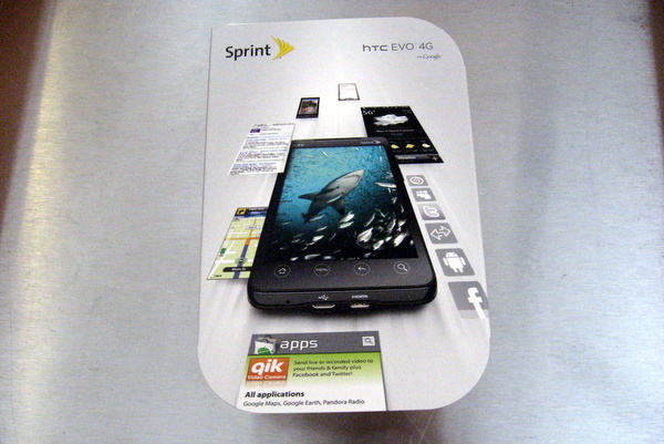 HTC EVO 4G Unboxed