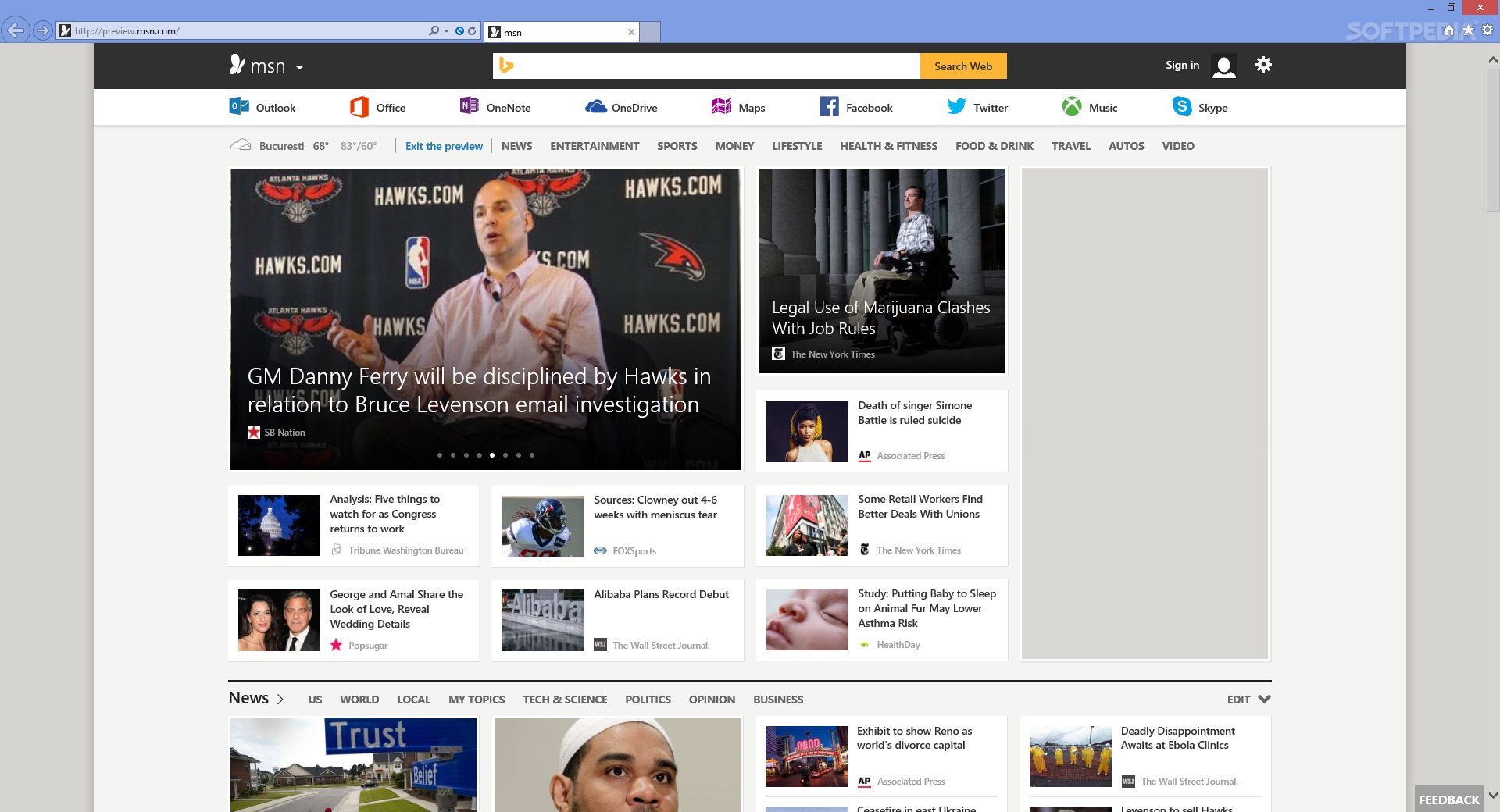 Microsoft Launches Completely Redesigned MSN Portal - Softpedia