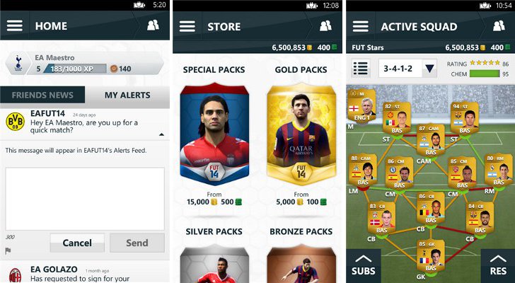 Official FIFA 14 Companion App Arrives on Windows Phone – Free 
