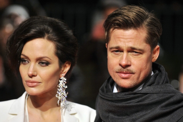 brad pitt pictures of angelina. Brad Pitt and Angelina