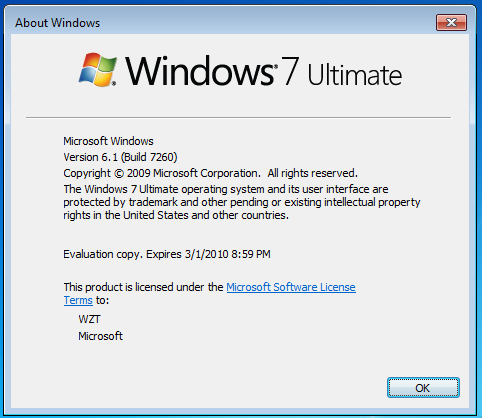 Windows 7 7600 Retail