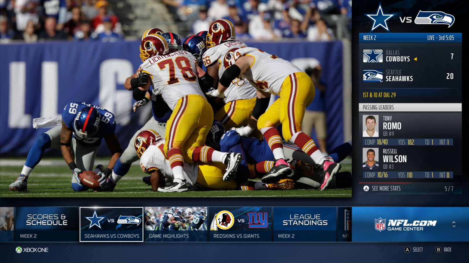 Xbox One NFL Partnership Detailed, Includes Fantasy ...