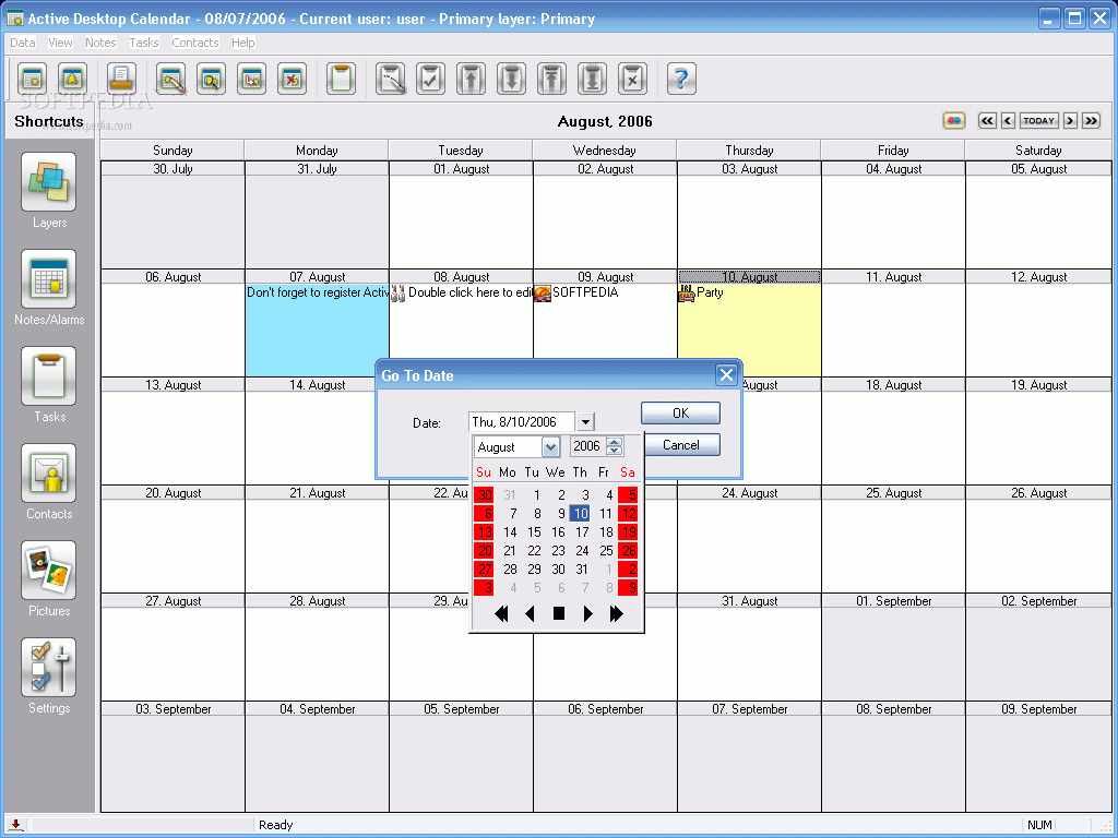 Active desktop calendar v7.46.080327 cracked