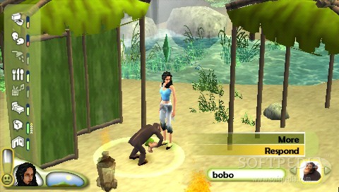 the sims 2 castaway wii how to move boulders