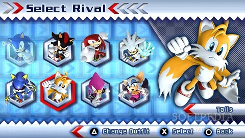 sonic rivals 2 characters