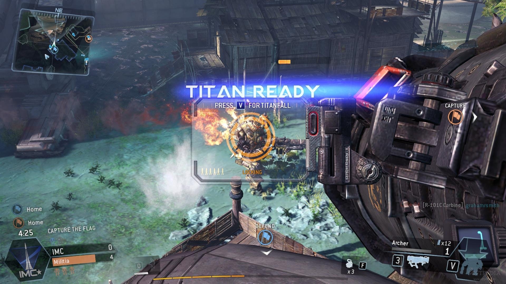 SWEETFX enabled in - TITANFALL - gameplay PC - [running on Windows