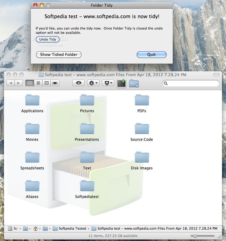 folder tidy mac
