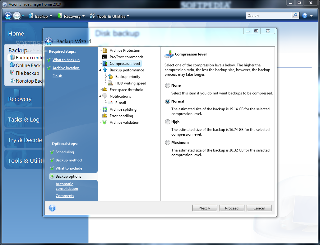 can acronis true image home 2010 be used on win10