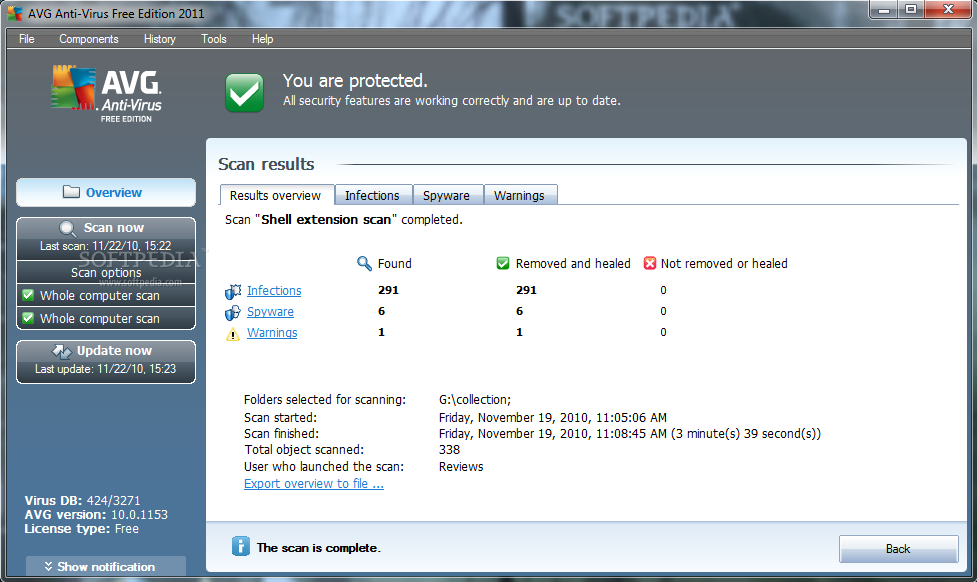 beste gratis malwarescanner 2011