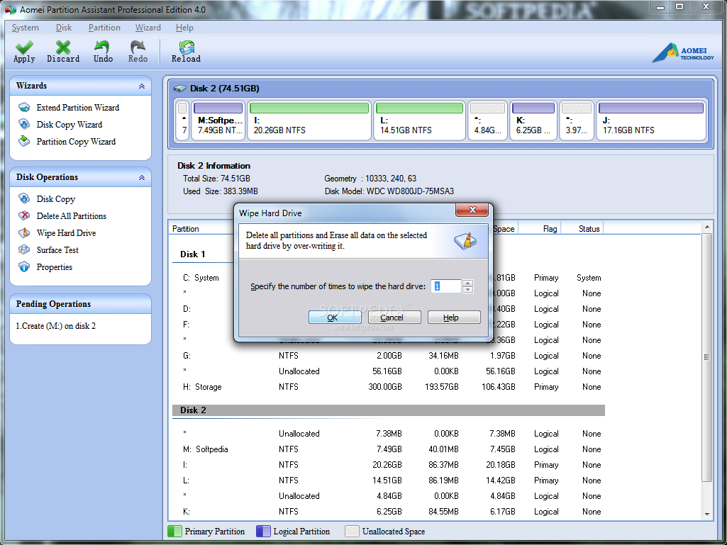 aomei partition assistant professional 9.4