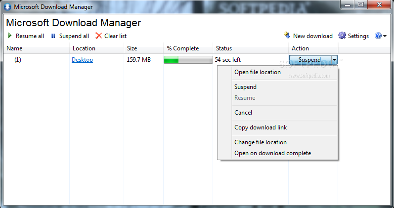 microsoft download manager video