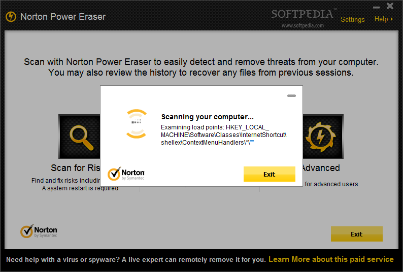 Norton Power Eraser License key