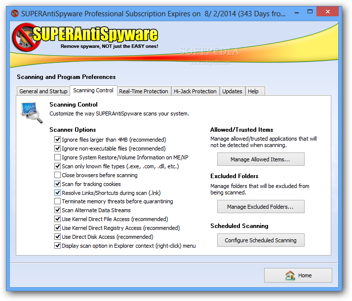 superantispyware download review