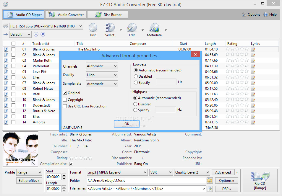 free EZ CD Audio Converter 11.0.3.1 for iphone download