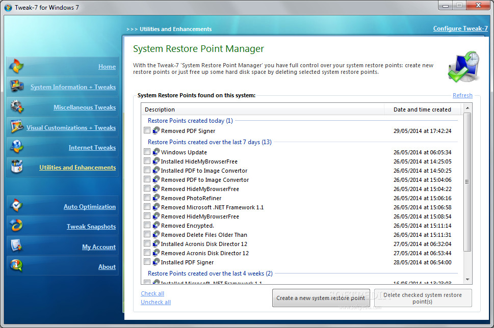 Download Windows 7 tweak utility to speed up your machine