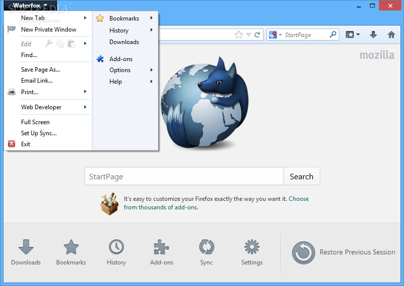 Waterfox Current G6.0.3 download the last version for apple