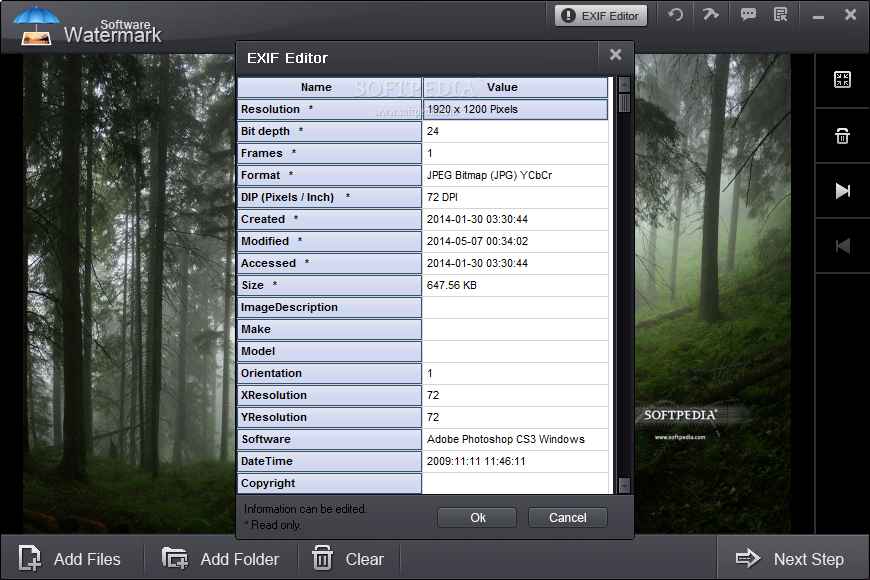 exif editor software