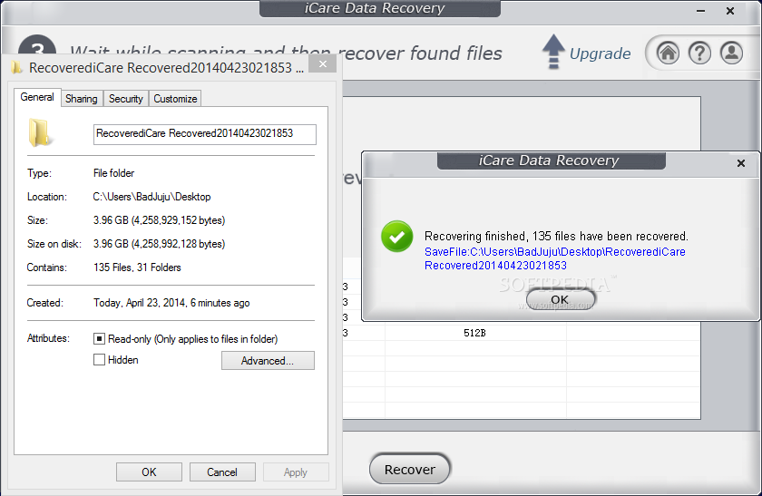 icare data recovery free download for windows 7
