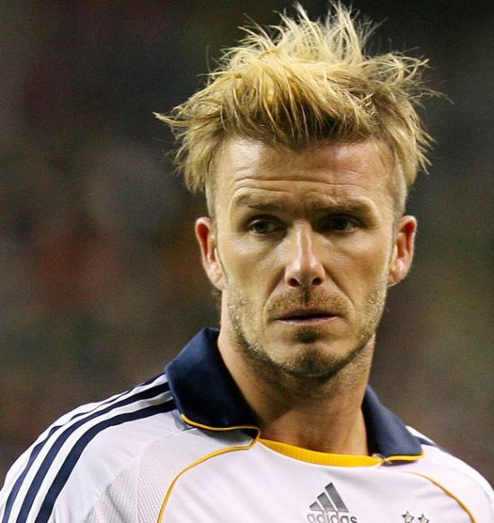 David Beckham Reveals Bald Patch - Softpedia