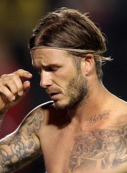 David-Beckham-Shows-Off-Brand-New-Harper-Tattoo-2.jpg 500×681 pixels ...