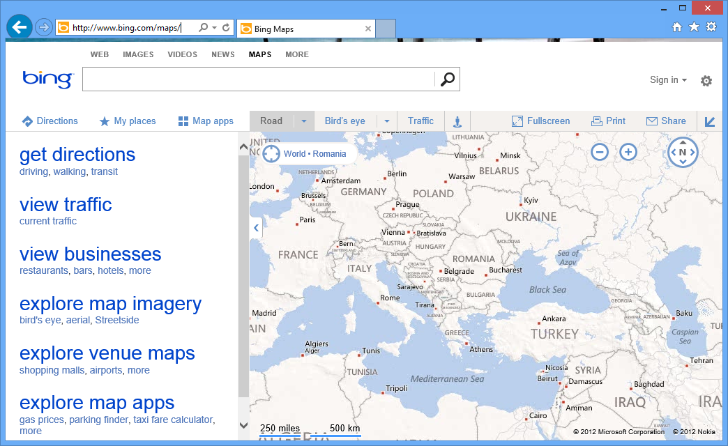 Microsoft Remains Tight-Lipped on iOS 6 Bing Maps App - Softpedia