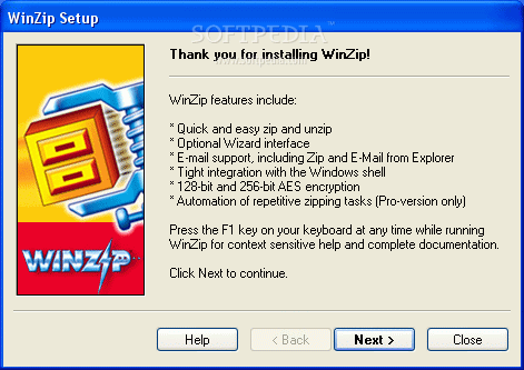 free version of winzip