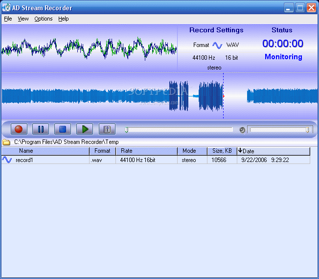 AD Sound Recorder 6.1 download