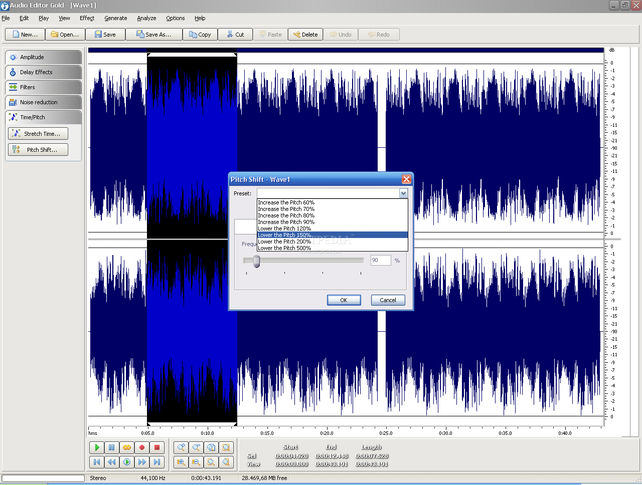 best audio editor free windows